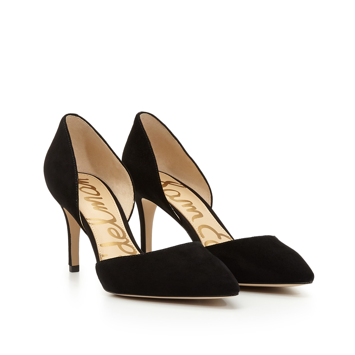 2 inch black heels